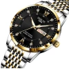 A solid men's fashion watch with dual calendar in both Chinese and English, luminous and waterproof, non-mechanical scanning chronograph details Picture